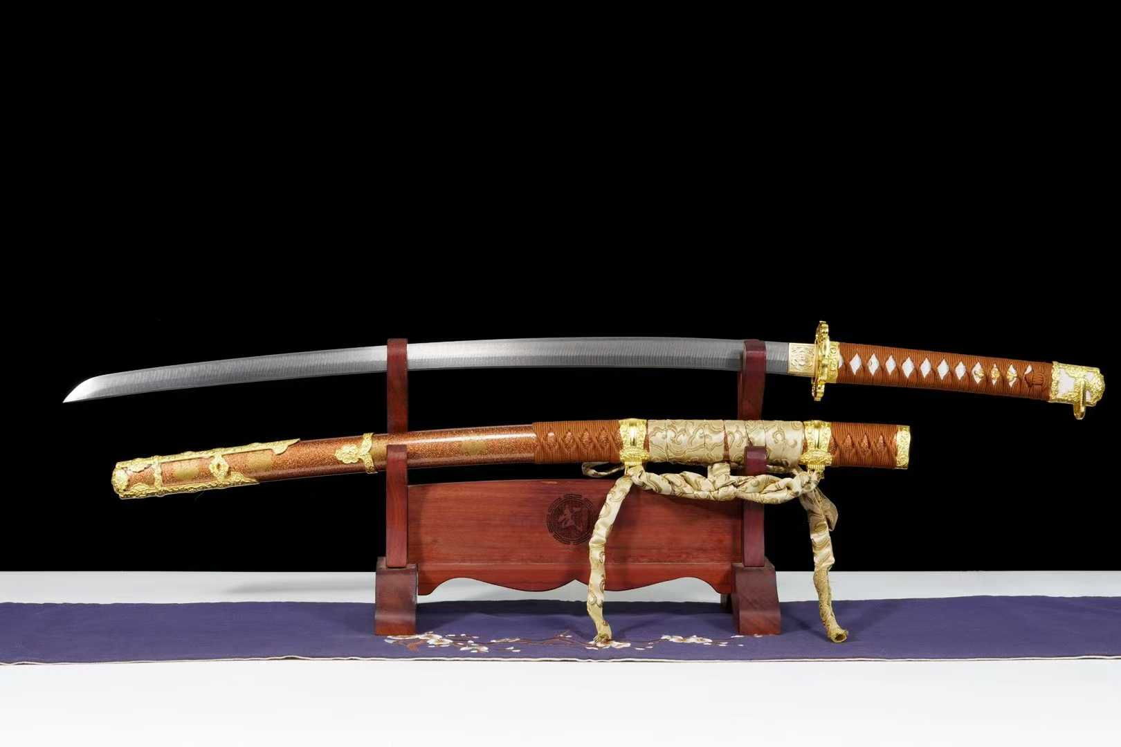 Kiếm Nhật Tachi Damascus  – Thiên Đề Thái Đao